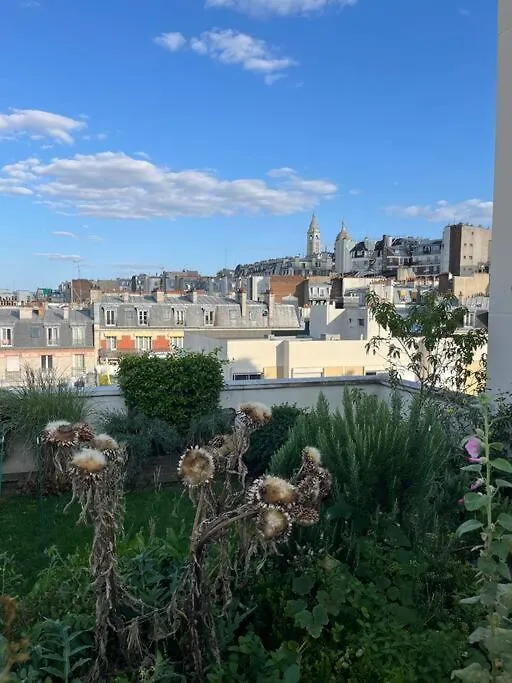 Montmartre With A View And Swimming Pool Access Apartment Paris